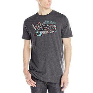 Volcom Michael Sieben Fresh Cuts Snake Gray Short Sleeve T-Shirt Men's Sz Small
